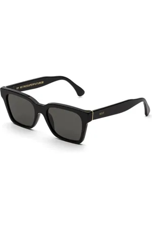Retrosuperfuture Accessoires, unisex, Zwart, ONE Size, Zwarte zonnebrillencollectie
