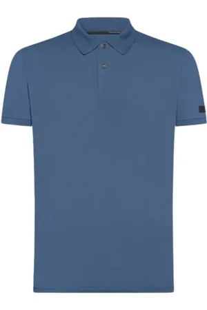 RRD Tops, Heren, Blauw, S, Katoen, Klassiek Oxford Poloshirt
