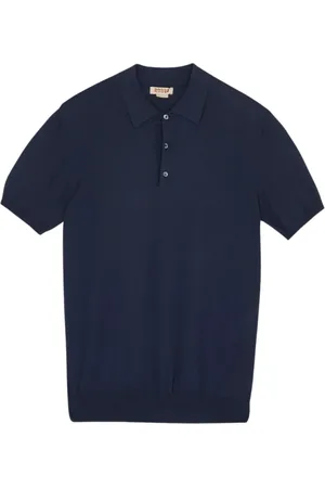 Baracuta Tops, Heren, Blauw, M, Polo Shirts