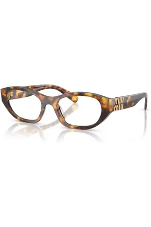 Miu Miu Accessoires, unisex, Bruin, ONE Size, Elegante Stijl Zonnebril
