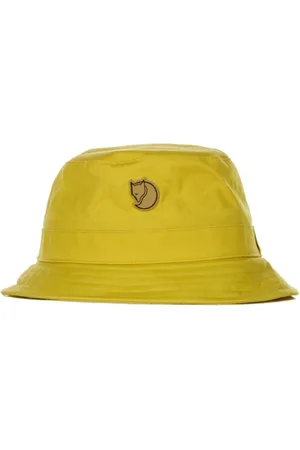 Fjällräven Accessoires, Heren, Geel, L, Stijlvolle Bucket Hat Ochre
