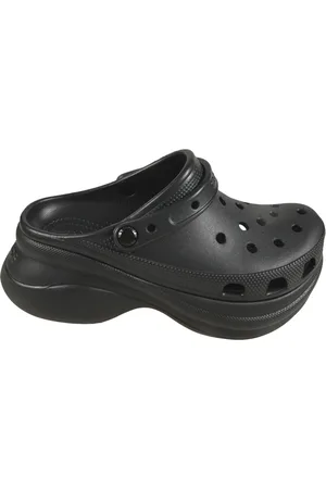 Crocs Schoenen, Dames, Zwart, 38 EU, Zwarte Sandalen voor de Zomer
