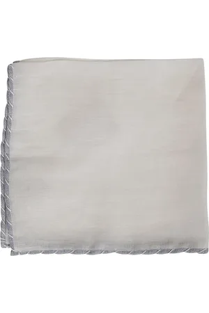 ELEVENTY Accessoires, Dames, , ONE Size, Linnen, Linnen Geborduurde Clutch