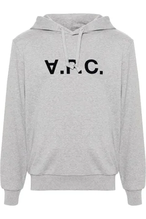 A.P.C. Sweatshirts & Hoodies, Heren, Grijs, XL, Katoen, VPC Hoodie