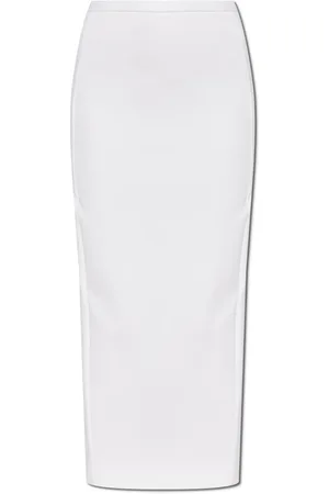 Max Mara Rokken, Dames, Wit, 2Xs, Katoen, Rok Charme
