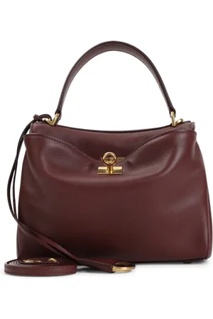 Balenciaga Tassen, Dames, Bruin, ONE Size, Leer, Rodeo Mini Handtas