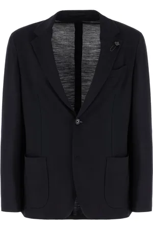 LARDINI Jassen, Heren, Blauw, M, Stijlvolle Jassen en Vesten Collectie