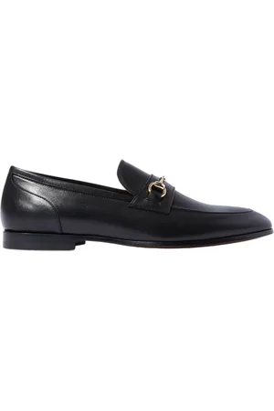 Scarosso Schoenen, Heren, Zwart, 41 1/2 EU, Leer, Alessandro Nero Loafers