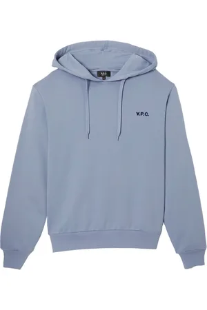 A.P.C. Sweatshirts & Hoodies, Heren, Blauw, 2Xl, Katoen, Cotton Hoodie