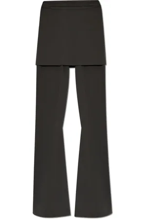 ROA Broeken, Dames, Grijs, L, Geplooide broek Skort