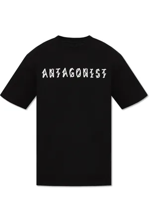 44 Label Group Tops, Heren, Zwart, S, Katoen, Cotton T-Shirt