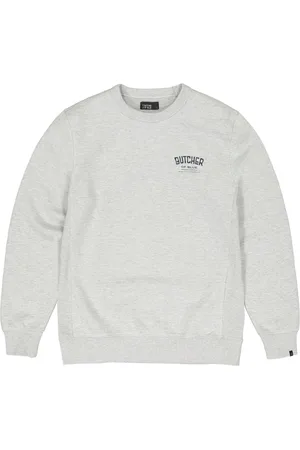 Butcher of Blue Sweatshirts & Hoodies, Heren, Grijs, XL, Army College Crew Sweaters in Grijs