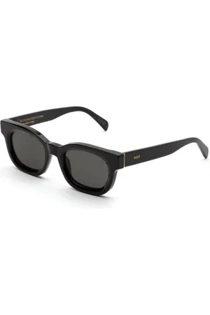 Retrosuperfuture Accessoires, unisex, Zwart, ONE Size, Zwarte Zonnebrillen Collectie