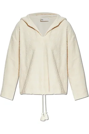 Tory Burch Sweatshirts & Hoodies, Dames, , S, Katoen, Trekkoord Hoodie