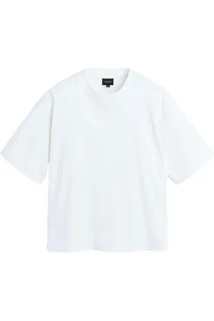 Herskind Tops, Dames, Wit, S, Katoen, Oversized Klassiek Zwart Katoenen T-shirt