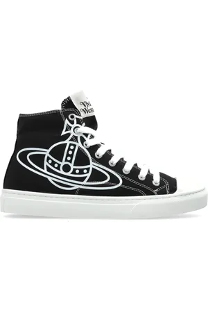 Vivienne Westwood Schoenen, Dames, Zwart, 36 EU, Hoge sneakers