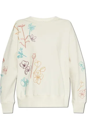 Paul Smith Sweatshirts & Hoodies, Dames, , L, Katoen, Sweatshirt met geborduurd bloemmotief