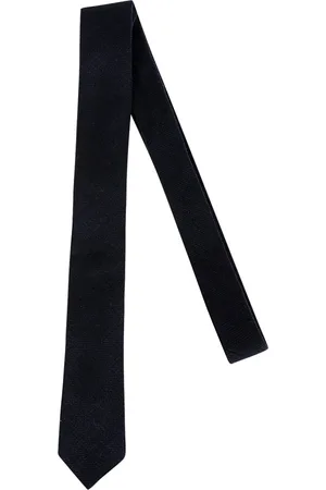 ELEVENTY Accessoires, Heren, Blauw, ONE Size, Wol, Linnen Wol Zijde Stropdas Effen