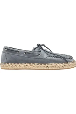 Scarosso Schoenen, Heren, Grijs, 46 EU, Leer, Kai Sailor Schoenen