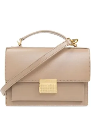 Golden Goose Tassen, Dames, , ONE Size, Leer, Venezia Tas met Gouden Details