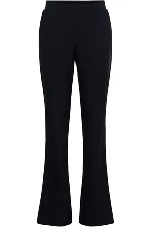 &Co Woman Broeken, Dames, Blauw, S, Wijde broek
