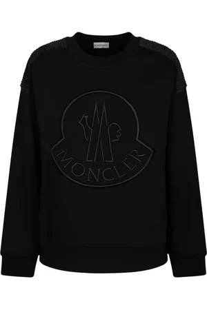Moncler Sweatshirts & Hoodies, Dames, Zwart, S, Sweatshirt