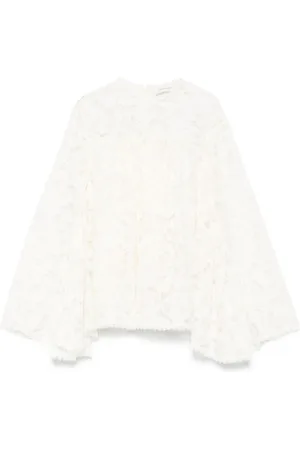 ZIMMERMANN Blouses & Shirts, Dames, Wit, S, Witte Top voor Vrouwen