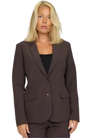 2-Biz Jassen, Dames, Bruin, S, Blazer Belina. Au 24