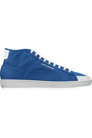 Saint Laurent Schoenen, Heren, Blauw, 41 1/2 EU, 732272 4075 Sneakers