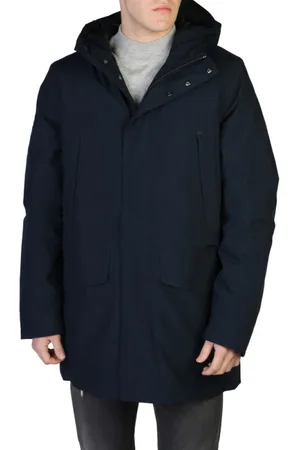 save the duck Jassen, Heren, Blauw, L, Polyester, Winterjas Yotam-D40772M