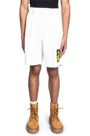 UNDERCOVER Korte broeken, Heren, Wit, L, Witte Casual Broek