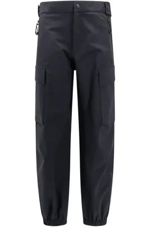 Moncler Broeken, Heren, Zwart, L, Zwarte Cargo Broek