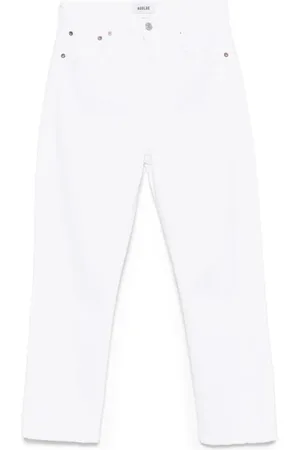 AGOLDE Jeans, Dames, Blauw, W26, Sour Cream Crop Jeans