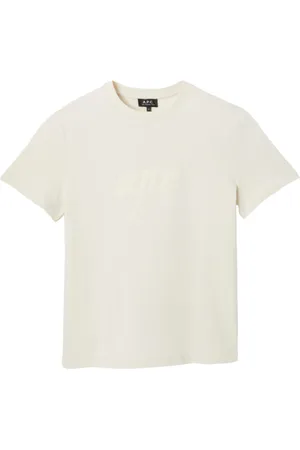 A.P.C. Tops, Heren, , S, Katoen, Dik katoenen T-shirt