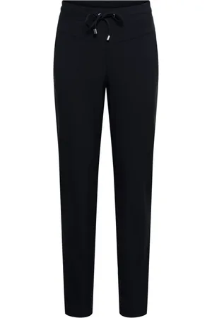 &Co Woman Broeken, Dames, Blauw, XL, Penny Heavy Travel Broek