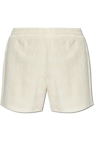Tory Burch Korte broeken, Dames, , M, Katoen, Katoenen shorts met monogram