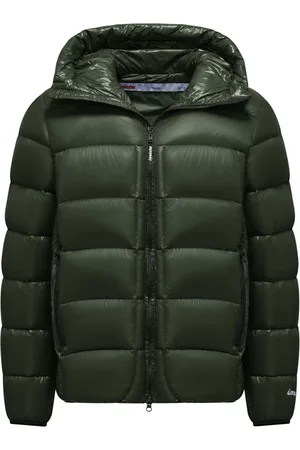 Invicta Jassen, Heren, Groen, M, Zwarte Hooded Full Zip Jas