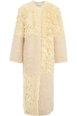 Stand Studio Jassen, Dames, , M, Faux Fur Shearling Winterjas