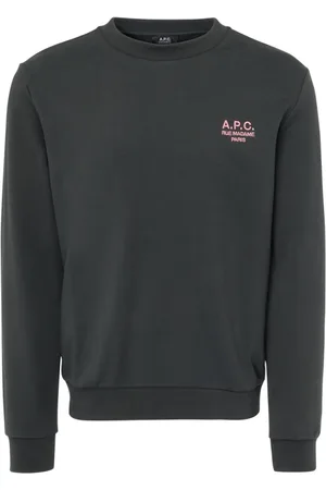 A.P.C. Sweatshirts & Hoodies, Heren, Grijs, M, Katoen, Standard Model Sweatshirt