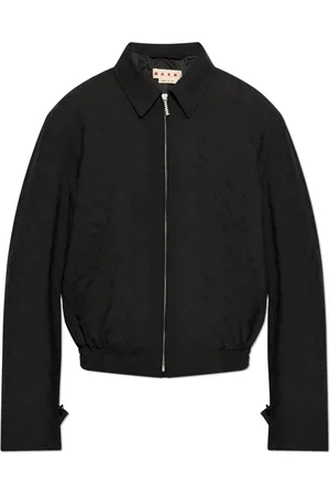 Marni Jassen, Heren, Zwart, M, Wol, Wollen jas