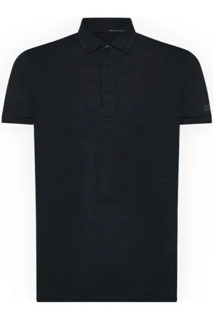 RRD Tops, Heren, Blauw, M, Zomerse Slimme Polo Gebreide Top