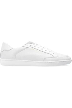 Saint Laurent Schoenen, Heren, Wit, 42 EU, Leer, Court Classic Sl/10 Sneakers