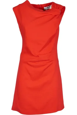 Msgm Kleedjes, Dames, Rood, S, Rode Korte Jurk