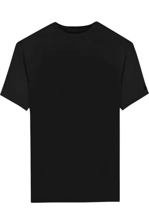 RRD Tops, Heren, Zwart, L, Stijlvol Crêpe T-Shirt