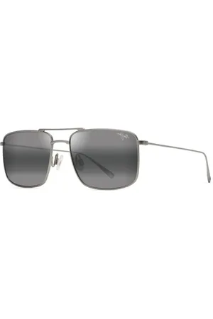 Maui Jim Accessoires, unisex, Grijs, ONE Size, Stijlvolle zonnebrillencollectie: Aeko