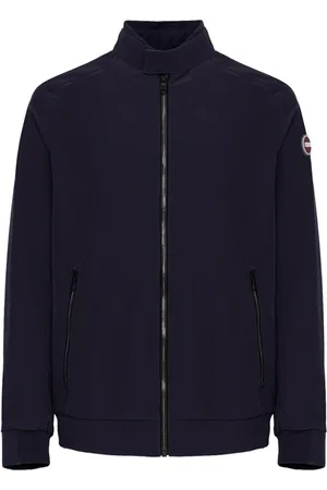 Colmar Jassen, Heren, Blauw, 4Xl, Polyester, Blauwe Lichtgewicht Rits Jas Regular Fit
