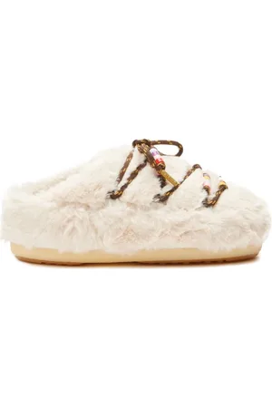 Moon Boot Schoenen, Dames, , 39 EU, Faux-Fur Beaded Mules