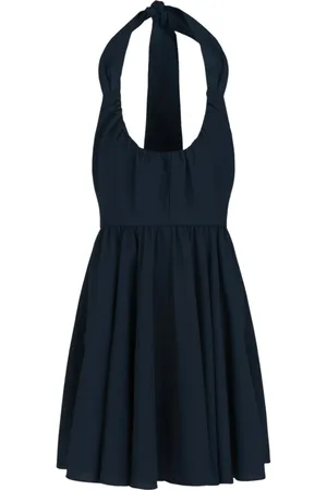 Armani Exchange Kleedjes, Dames, Blauw, S, Blauwe Jurken voor Vrouwen