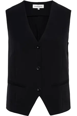 &Co Woman Jassen, Dames, Zwart, XS, Priya Travel Gilet