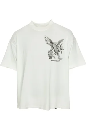 Represent Tops, Heren, Wit, M, Katoen, Elegance In Motion T-Shirt